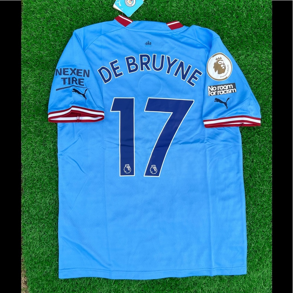 NEW De Bruyne Manchester City Home 22/23 Jersey